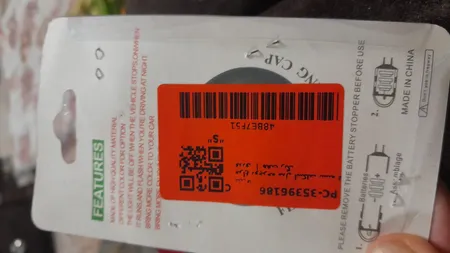 چراغ دوچرخه مدل اسکلت بسته 2 عددی