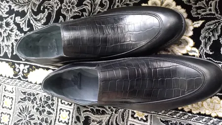 کفش مردانه چرم عطارد مدل چرم طبیعی کد SH21