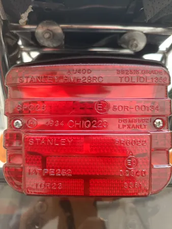 شیشه چراغ خطر موتورسیکلت کد 104001003 مناسب برای هوندا 125