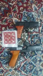 تفنگ بازی گلدن گان مدل naabsell-PA01 مجموعه 5 عددی