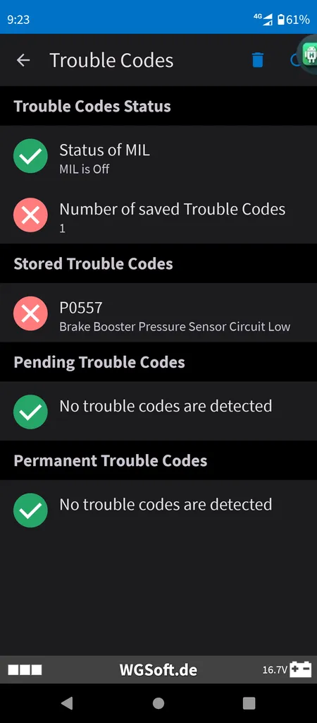 دستگاه دیاگ خودرو او بی دی مدل ELM327