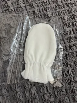 دستکش نوزادی نیلی مدل Snow White