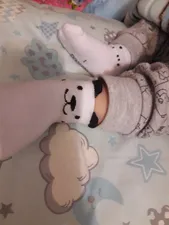 تجریه خرید جوراب نوزادی مینل مدل mini dog