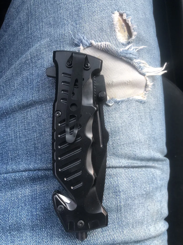 چاقوی سفری بوکر مدل Automat kalashnikov 14