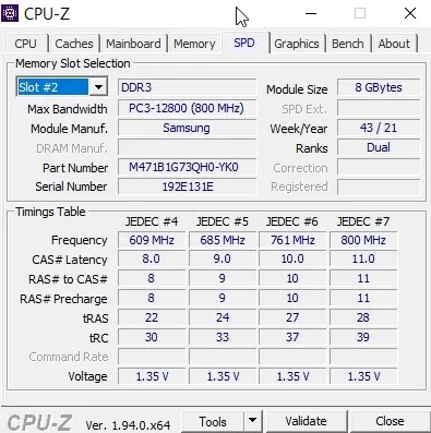 رم لپ تاپ DDR3L دو کاناله 1600مگاهرتز cl11 سامسونگ مدل PC3L-12800S ظرفیت 8 گیگابایت