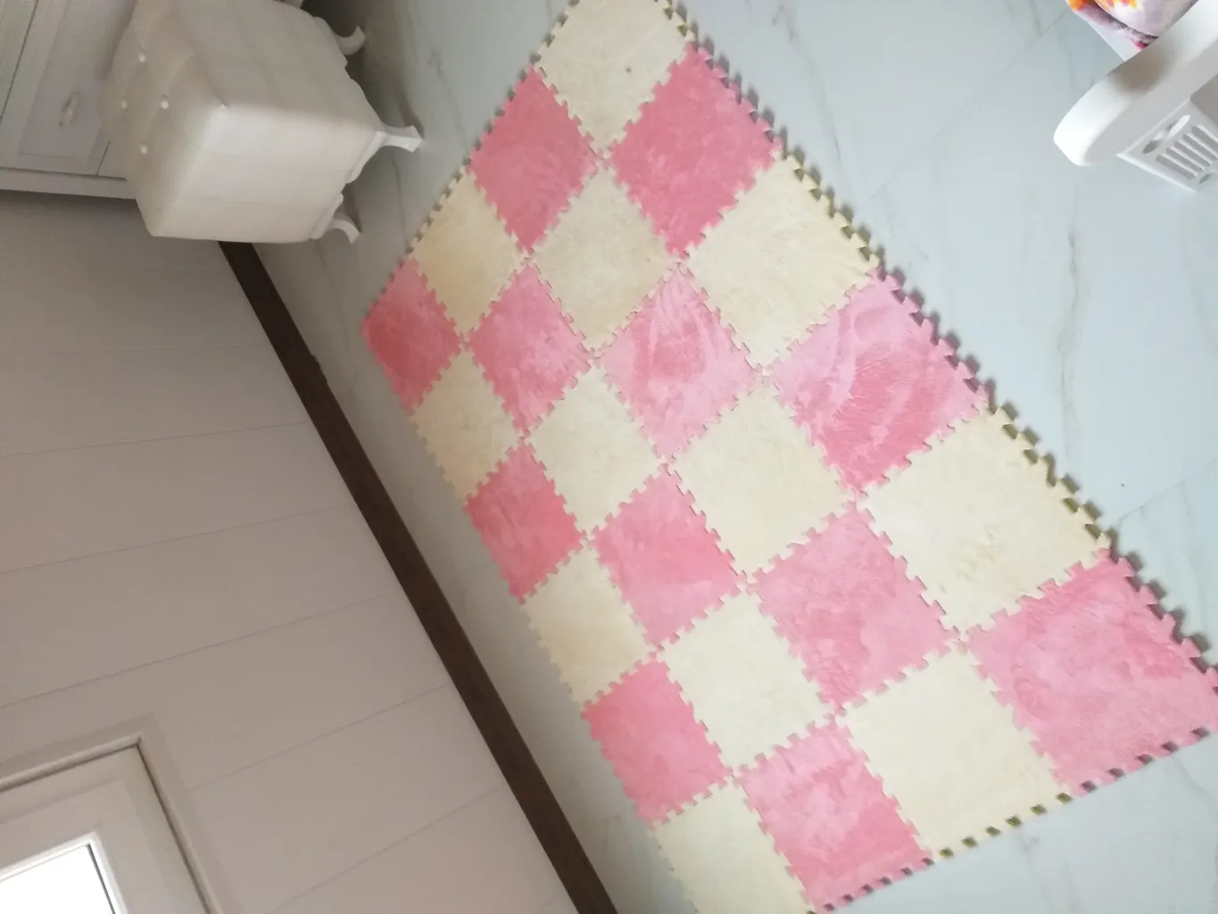 کفپوش تاتامی بهتا مدل مخملی بسته 6 عددی