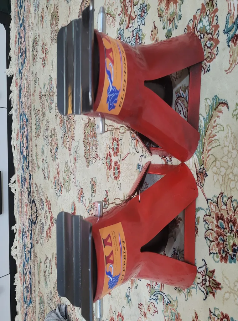 خرک خودرو مدل الفنت کد YPT-4TON ظرفیت 4 تن مجموعه 2 عددی