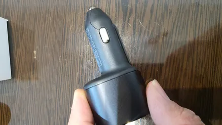 شارژر فندکی سامسونگ مدل EP-L5300XBEGWW به همراه کابل تبدیل USB-C