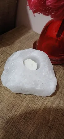 جا شمعی سنگ نمک مدل MT402