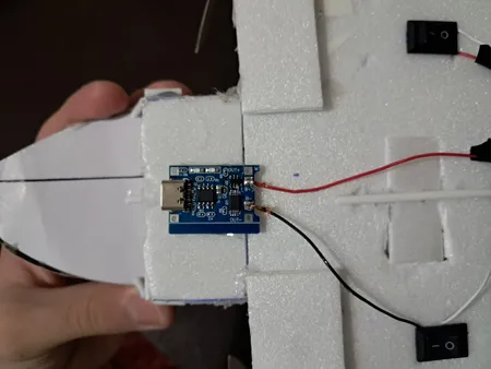 ماژول شارژ باتری لیتیومی مدل TP-4056TYPEC بسته 2 عددی