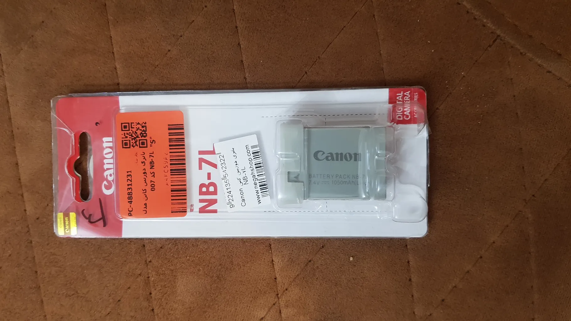 باتری دوربین کانن مدل NB-7L کد 007