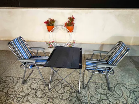 میز و صندلی تاشو سفری مدل Asplus بسته 3 عددی