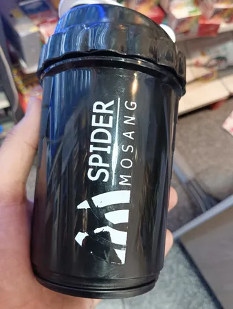 شیکر اسپایدر مدل سه تکه گنجایش 0.5 لیتر