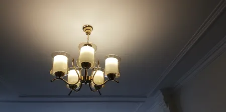 لوستر پنج شعله چشمه نور کد A823/5-G