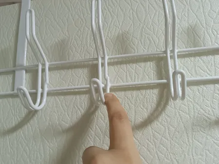 آویز لباس پشت دری شکیبا مدل N45-Moon