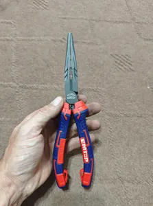 تجریه خرید انبر دم باریک و پرس سرسیم وایرشو فوق صنعتی ایمتاپ مدل EPLRL0821 سایز 8 اینچ