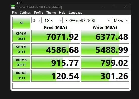اس اس دی اینترنال PCIe 4.0 وسترن دیجیتال مدل SN7100 ظرفیت یک ترابایت
