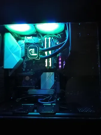 خنک کننده پردازنده گرین مدل GLACIER 240 ARGB