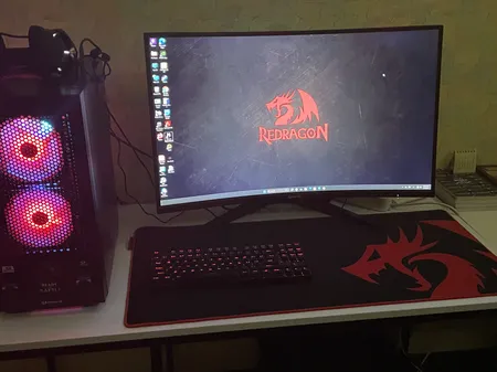 ماوس پد مخصوص بازی ردراگون مدل KUNLUNL P006A