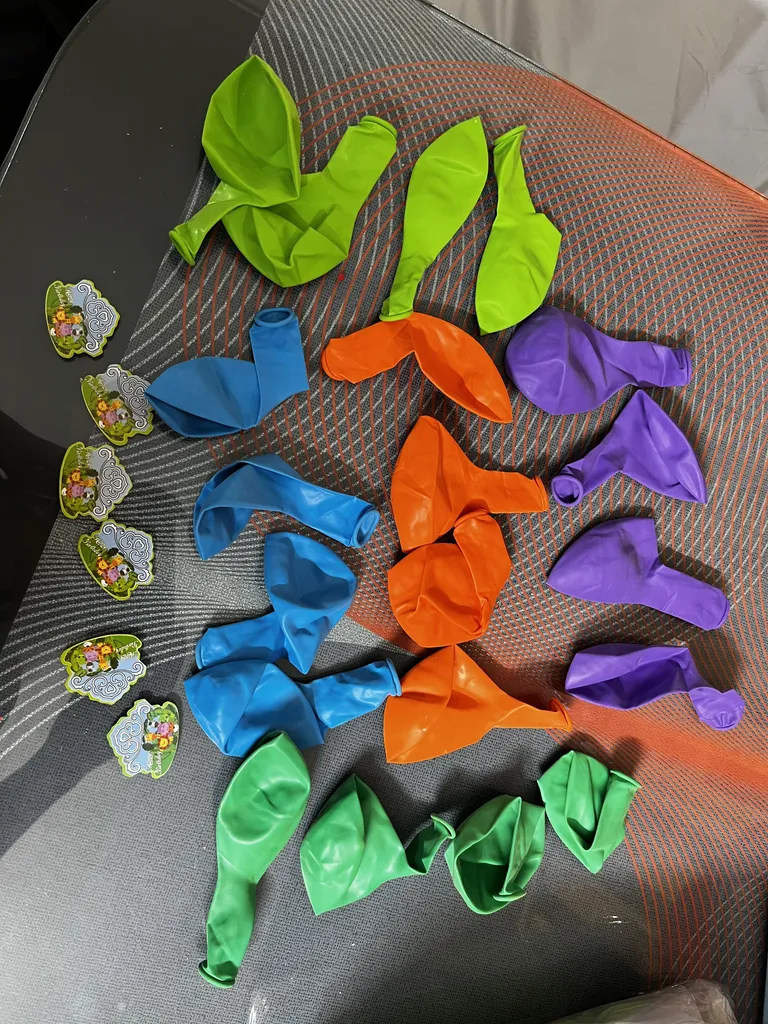 مجموعه 74 عددی تم تولد مستر تم طرح حیوانات جنگل کد 1