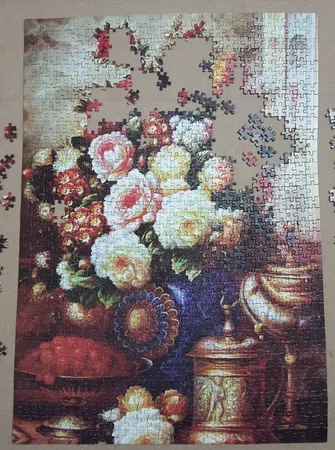 پازل 1000تکه فاکس پازل طرح گل کد 62168