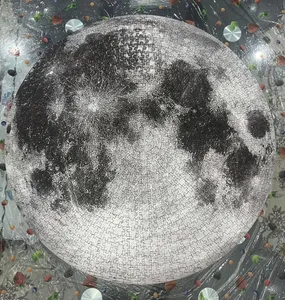 تجریه خرید پازل 1000 تکه طرح ماه مدل دایره