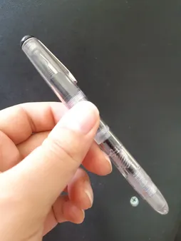 خودنویس دلار شفاف مدل 717i