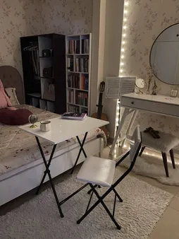 ست میز تحریر و صندلی مدل تاشو و تنظیم شو کد 70