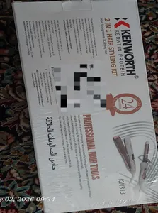 تجریه خرید اتو مو کنورث مدل kw313 به همراه فر کننده مو