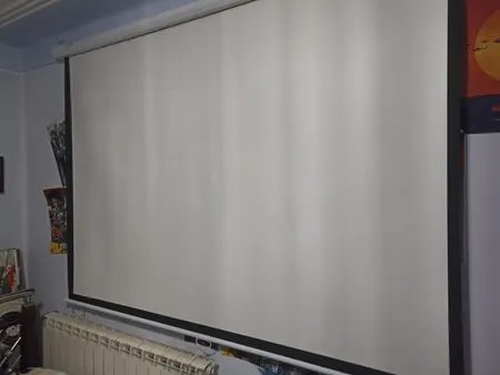 پرده نمایش دستی پروژکتور اسکوپ پارچه عالی سایز 200x200