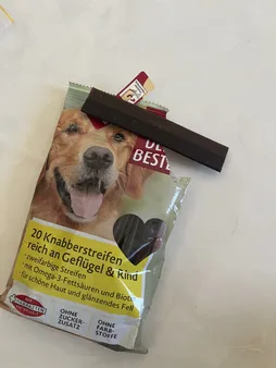 تشویقی سگ دین بستس مدل Beef and Chicken وزن 200 گرم