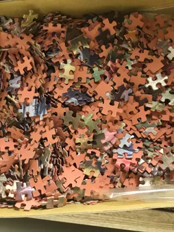 پازل 1000 تکه فاکس پازل طرح مدرسه آفتاب کد 62242