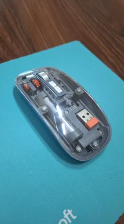 ماوس بی سیم گرین لاین مدل Transparent Mouse 2