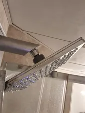 تجریه خرید سردوش حمام سنی پلاستیک مدل flora10