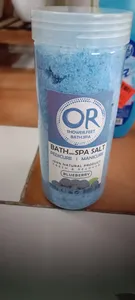 تجریه خرید نمک حمام اور مدل Blueberry وزن 800 گرم