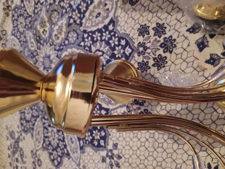 لوستر 5 شعله پلاس نورشو مدل کاج 7