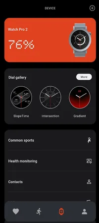 ساعت هوشمند 45 میلی‌متری ناتینگ مدل CMF Watch Pro 2 با بند سیلیکونی