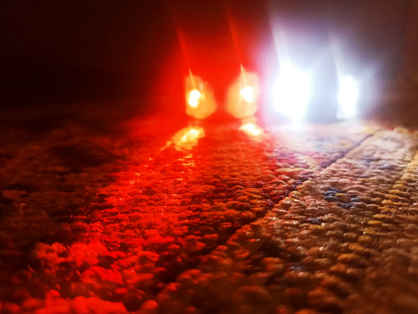 چراغ جلوی دوچرخه مدل hl009 بسته 2 عددی