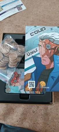 بازی فکری کودتا پلاس مدل coup plus