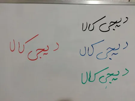 ماژیک وایت برد تیزو مدل قابل شارژ به همراه جوهر یدک شارژی بسته 12 عددی