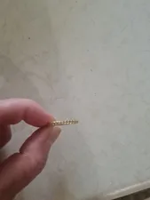 تجریه خرید انگشتر طلا 18 عیار زنانه با طرح کارتیه بان گالری مدل 02 سایز 54