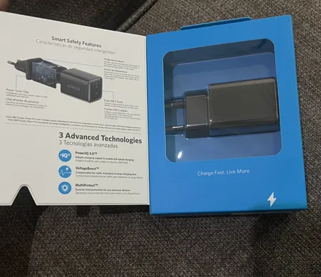 شارژر دیواری 40 وات دو پورت انکر مدل A2038