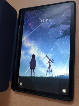 کیف کلاسوری دوکس دوکیس مدل Tri-Fold مناسب برای تبلت سامسونگ Galaxy Tab S6 Lite