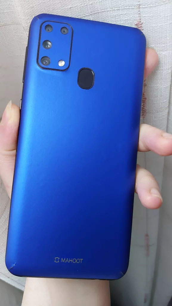 برچسب پوششی ماهوت مدل Metallic-Blue مناسب برای گوشی موبایل سامسونگ Galaxy M31