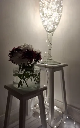 استند گلدان مدل چهارپایه A121 مجموعه سه عددی