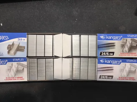 سوزن منگنه کانگرو کد9 سایز 24/6 بسته 20 عددی