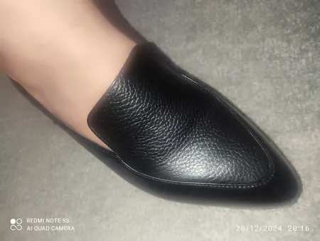 کفش زنانه چرم عطارد مدل چرم طبیعی کد SH144