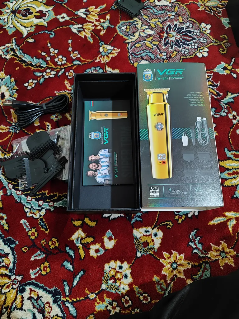 ماشین اصلاح موی سر و صورت وی جی ار مدل V-947