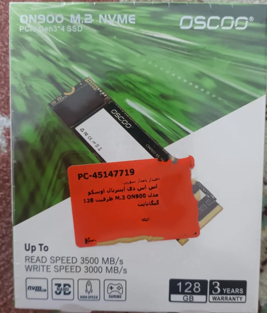 اس اس دی اینترنال اوسکو مدل M.2 ON900 ظرفیت 128 گیگابایت