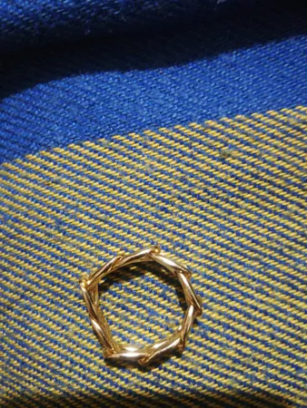 انگشتر دخترانه مدل زنجیر